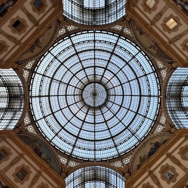 Photo of Dome of Galleria Vittorio Emanuele II