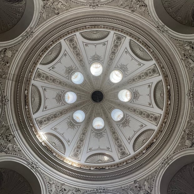 Photo of Opulent dome inside Hofburg Palace