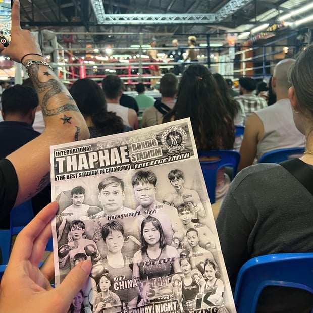 Photo of Muay Thai match