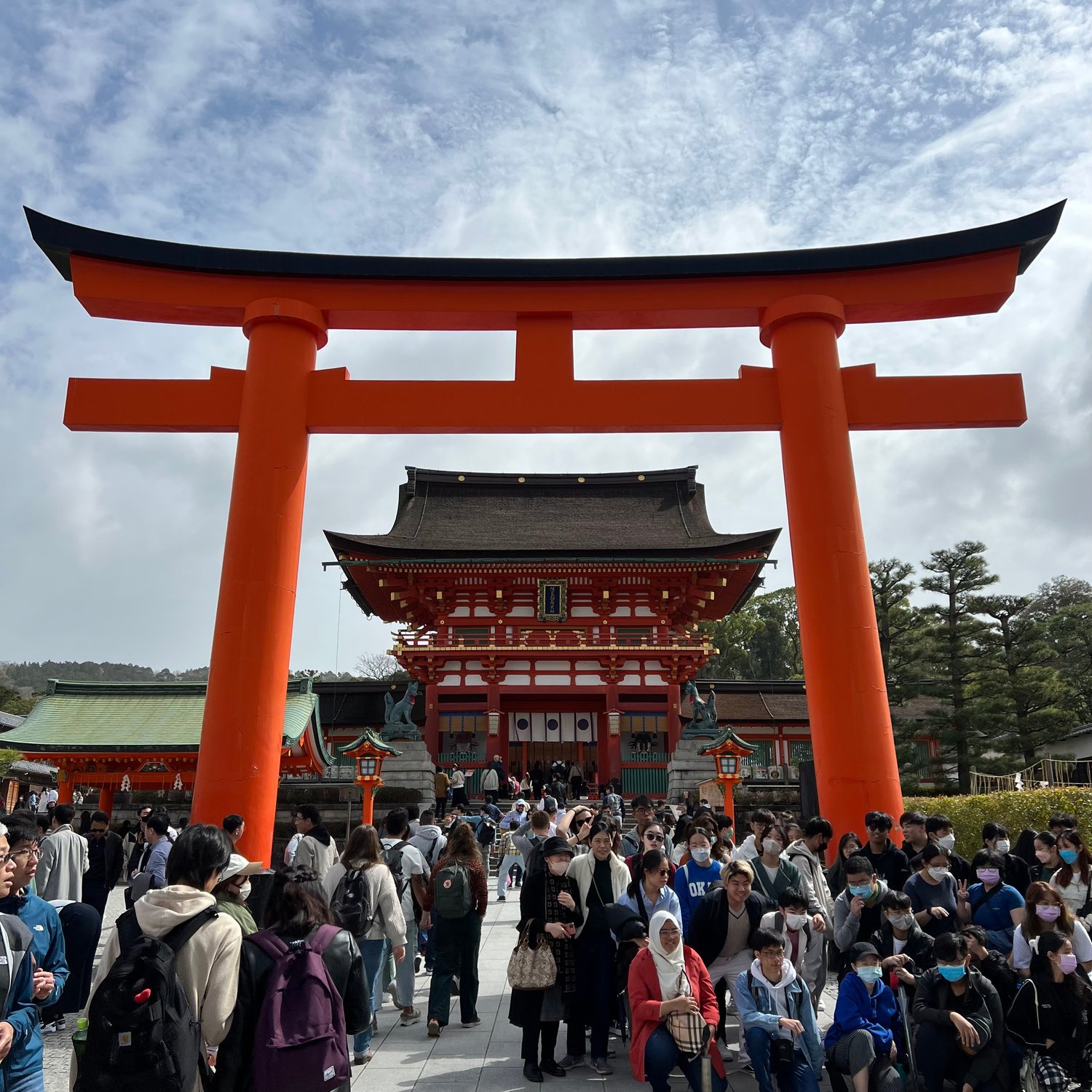 Photo of Fushimi Inari Shrine entrance