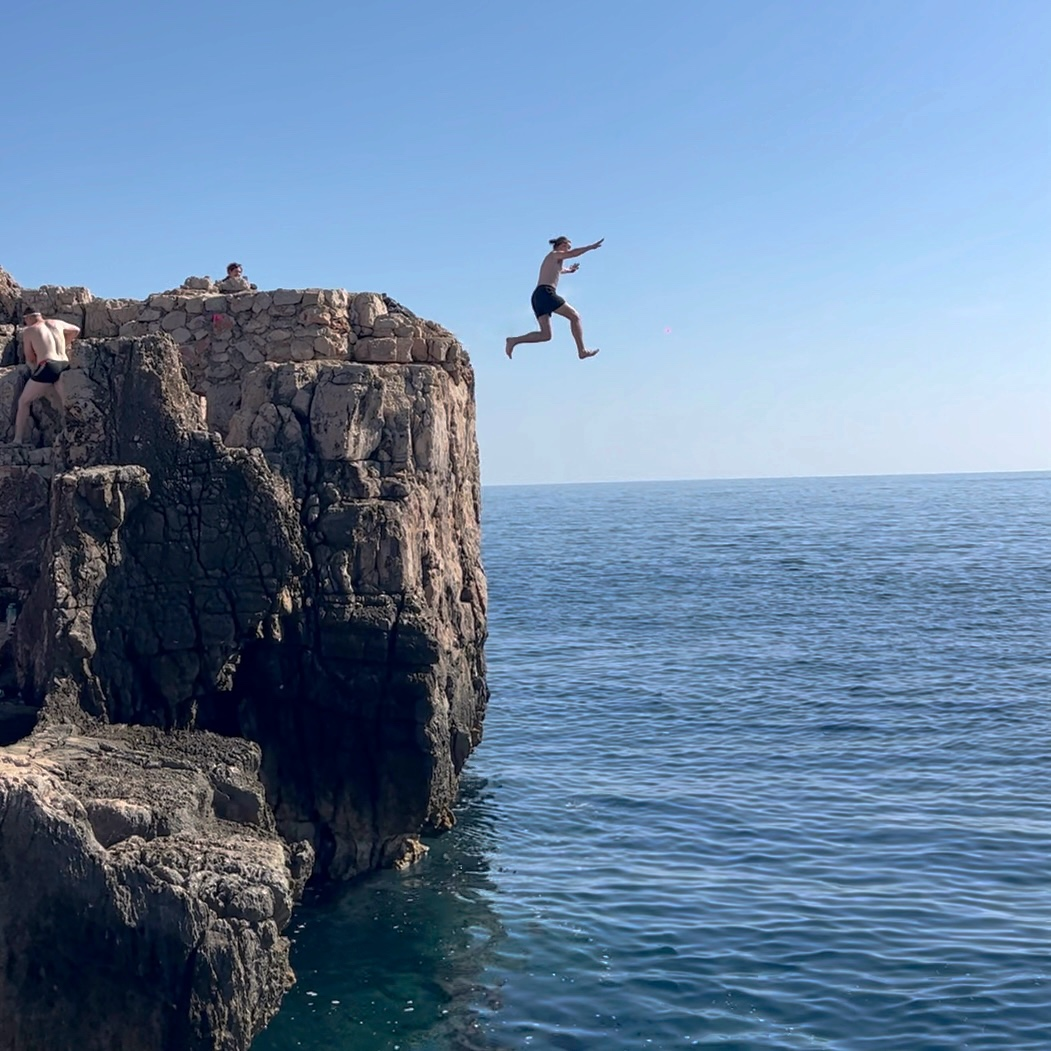 Photo of Diving off Lokrum Island