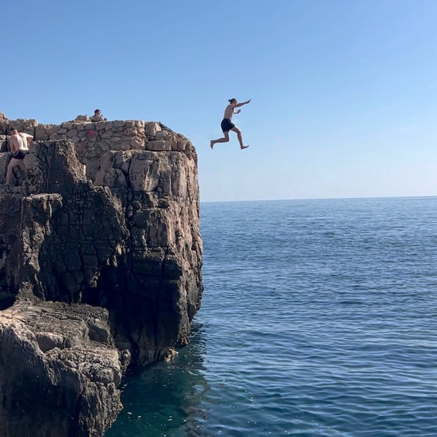 Photo of Diving off Lokrum Island