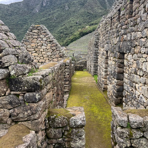 Photo of Incan walkways
