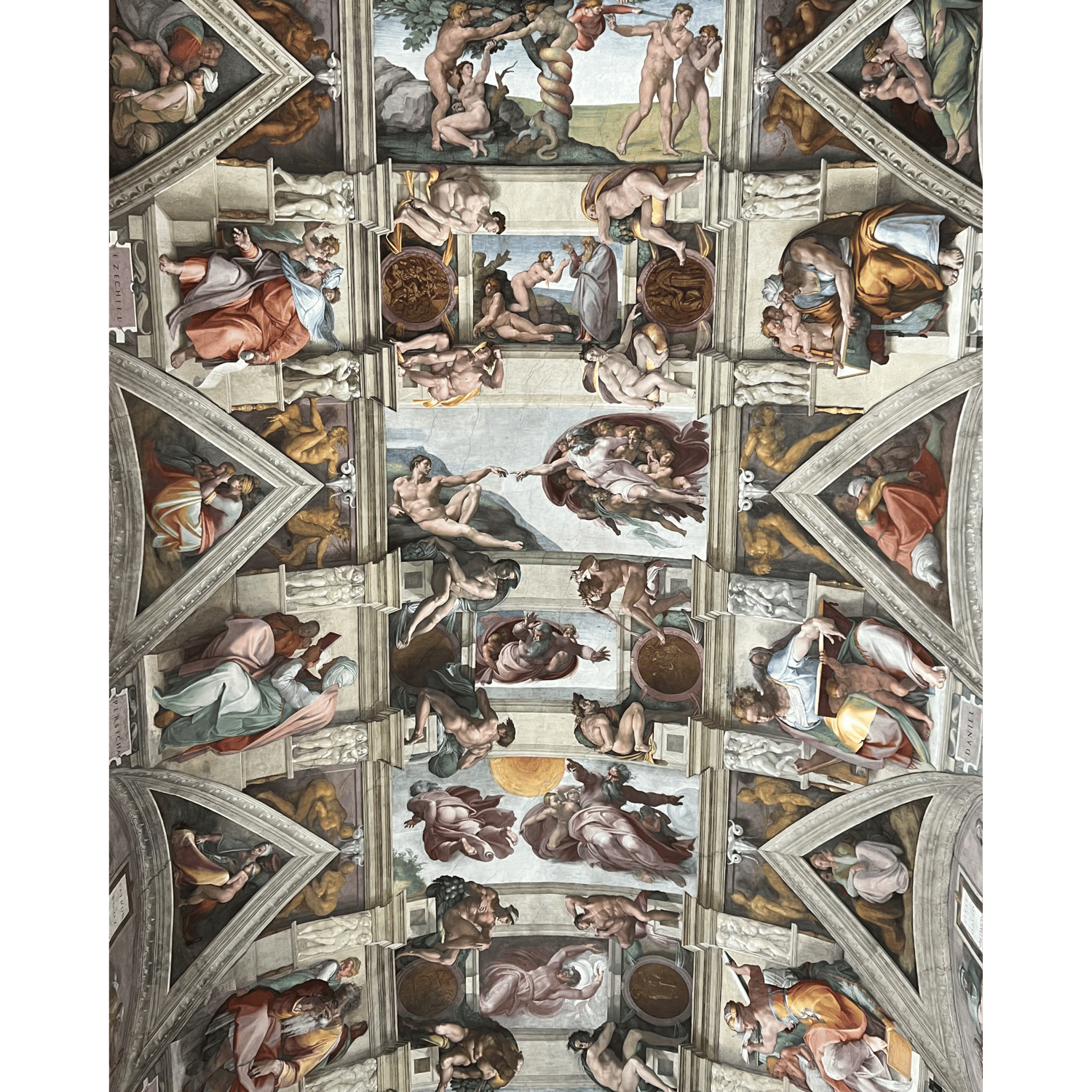 Photo of Sistine Chapel ceiling — Michelangelo