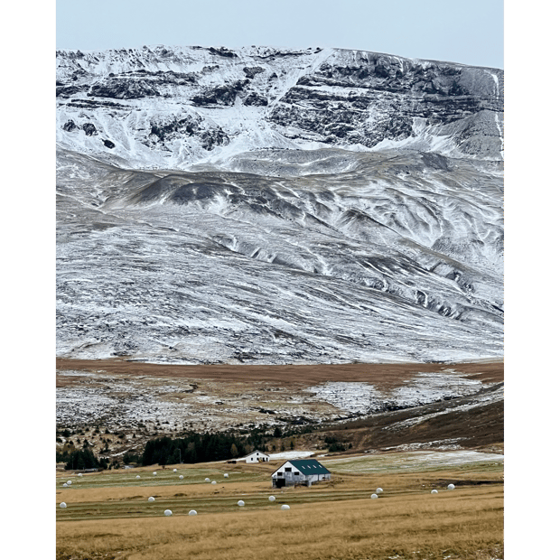 Photo of Farm on the drive to Þingvellir National Park (Þ = Th)