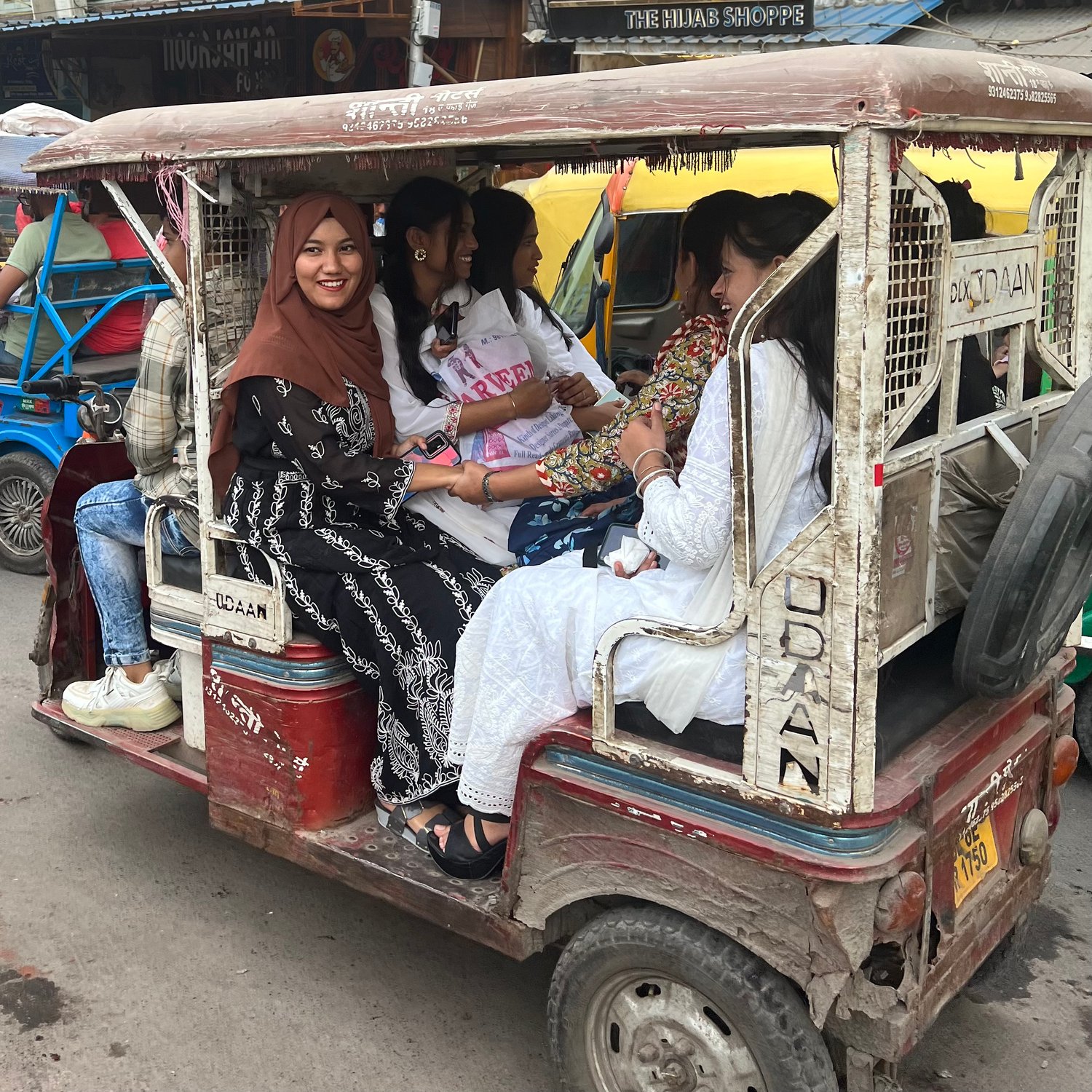 Photo of Fully packed auto rickshaw