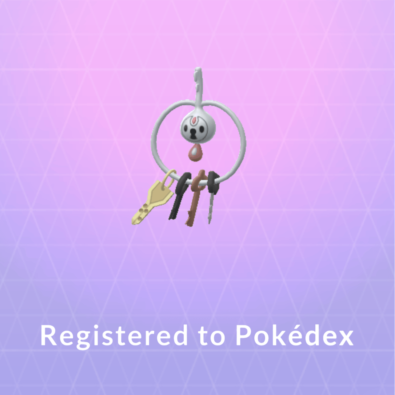 Photo of My first self-caught regional Pokémon; Klefki