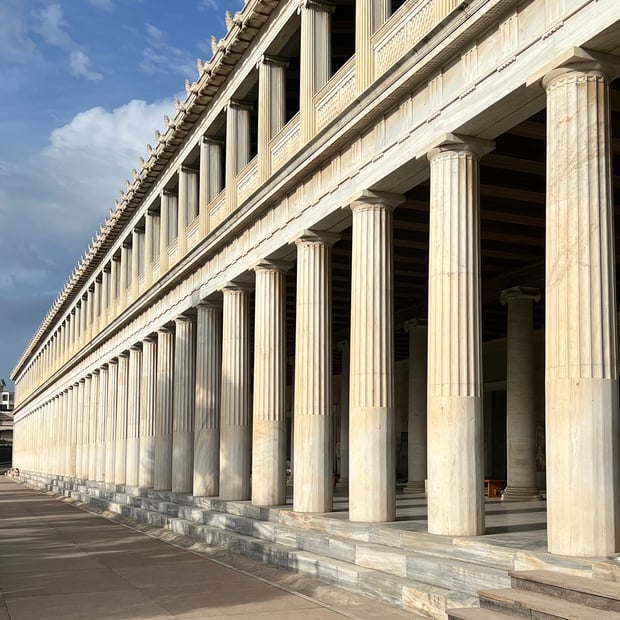 Photo of Stoa of Attalos exterior