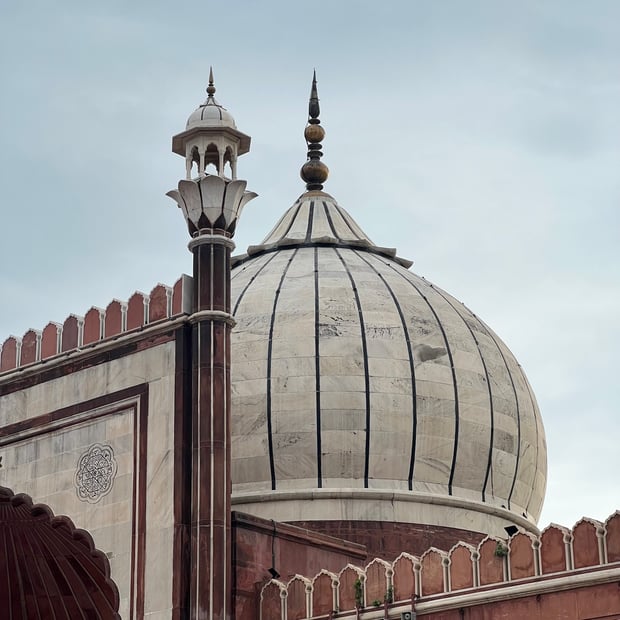 Photo of Central dome of Jama Masjid