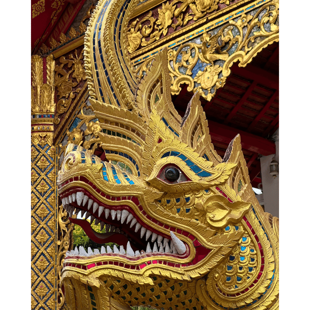 Photo of Thai naga statue