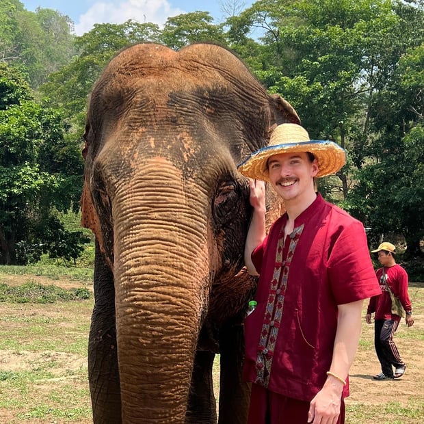 Photo of Photo w/ Moji 🐘 at Elephant Rescue Park