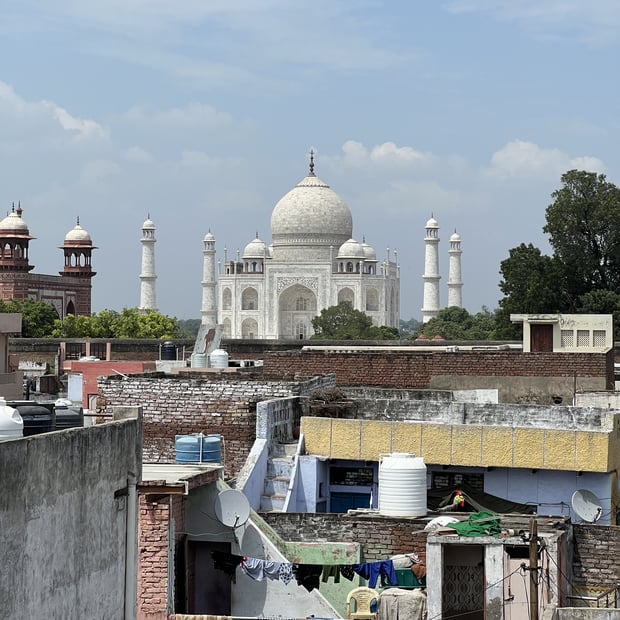 Photo of Rooftop view from my $5.50/night hostel
