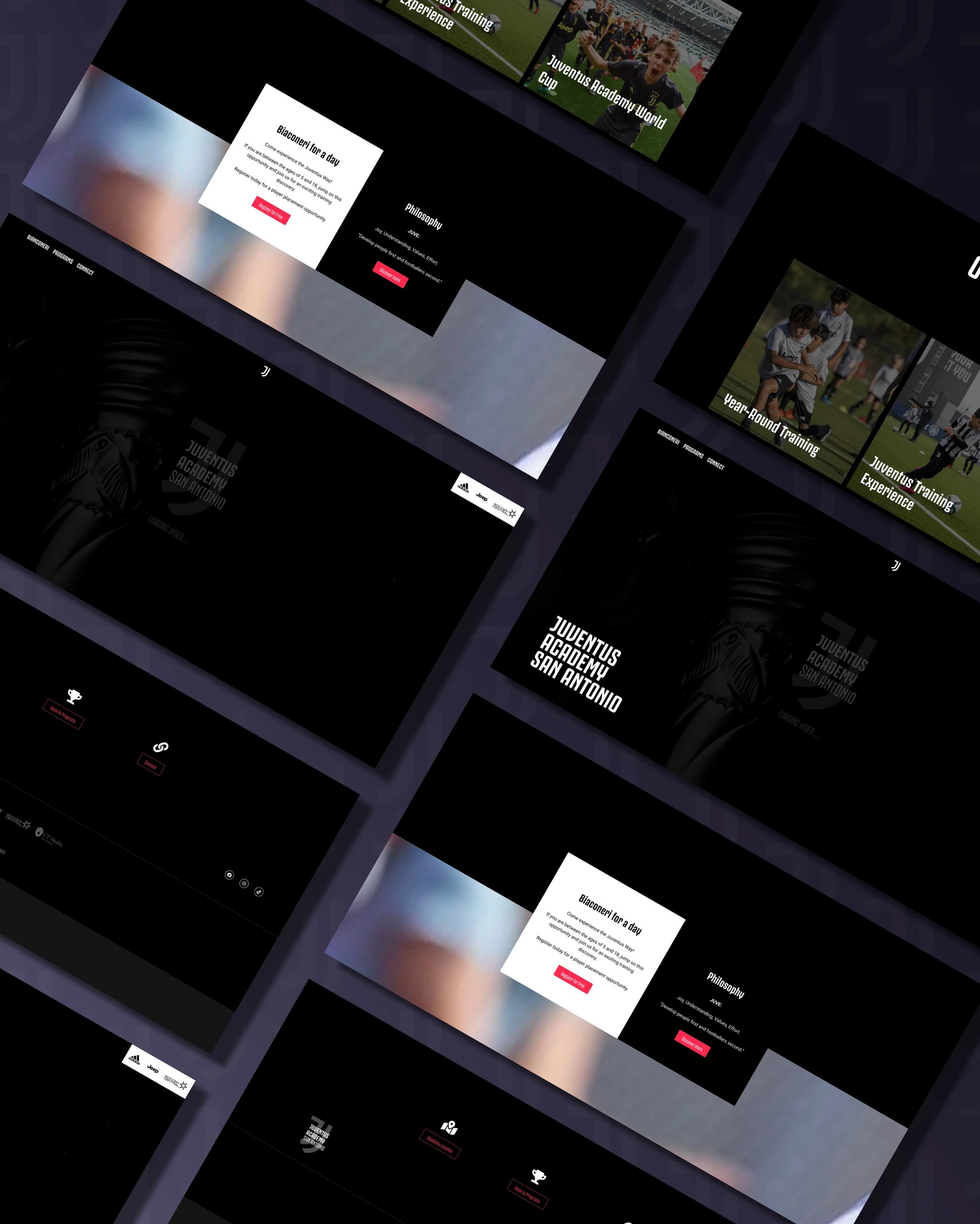 Juventus Academy · Sitio web (1)