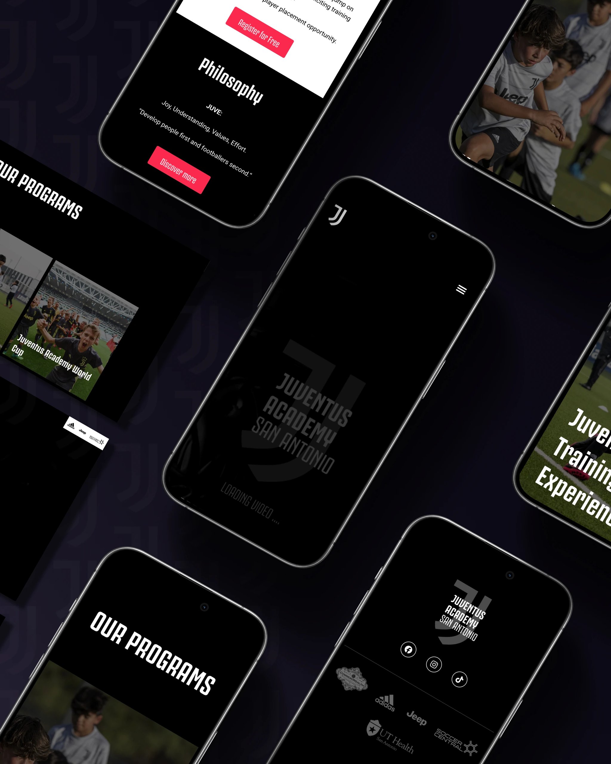 Juventus Academy · Sitio web (2)