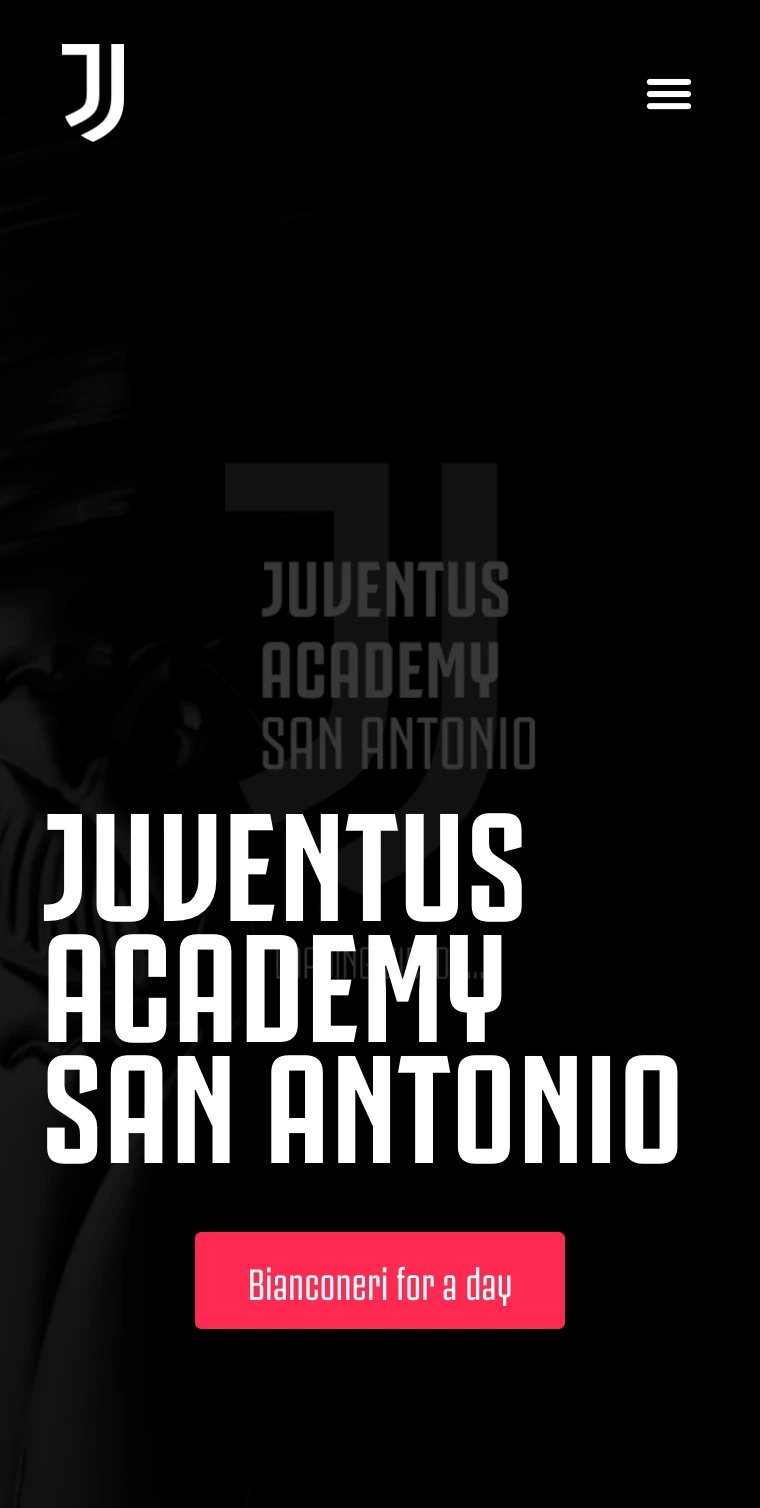 Juventus Academy · Sitio web (6)