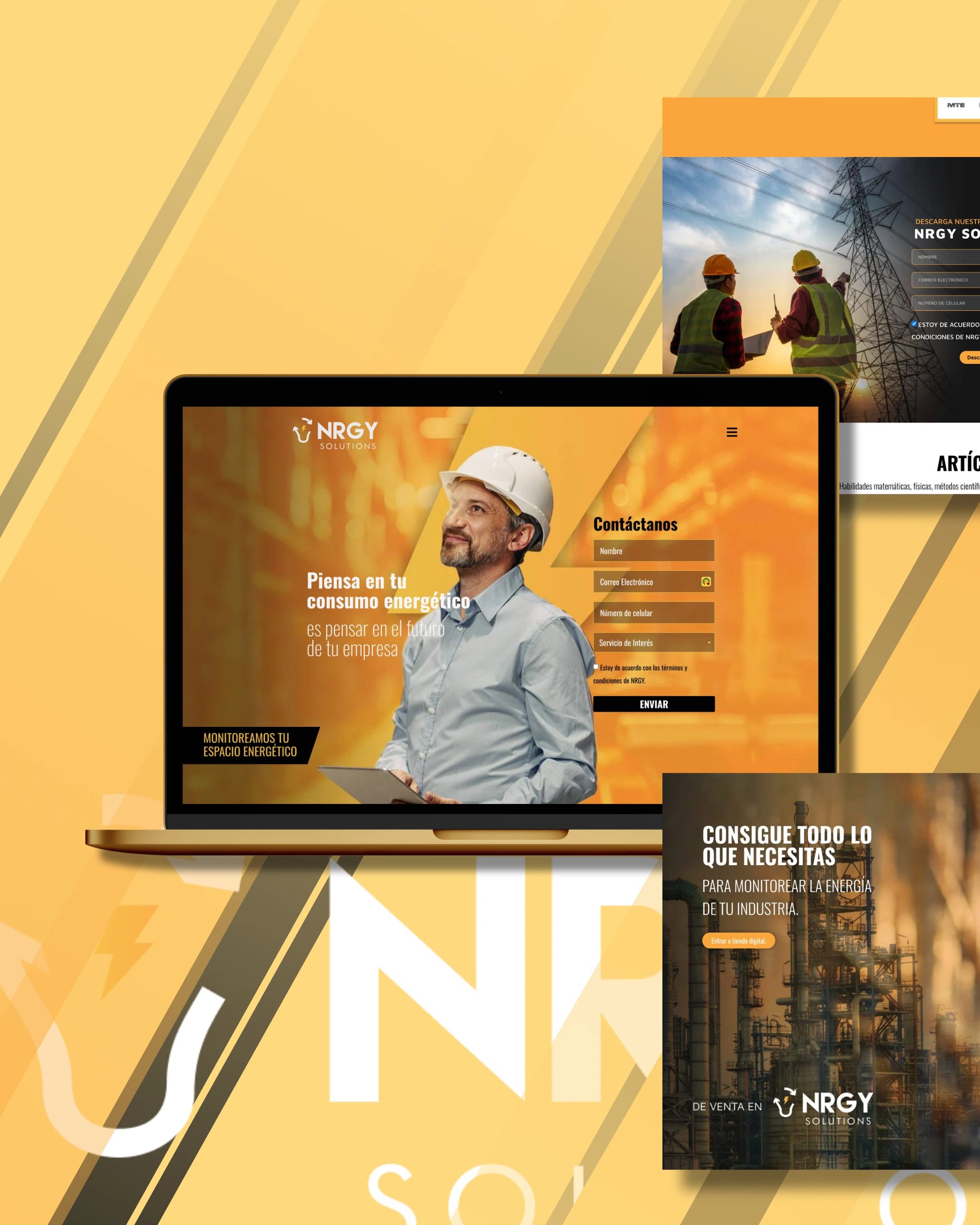 NRGY Solutions · Sitio web (1)