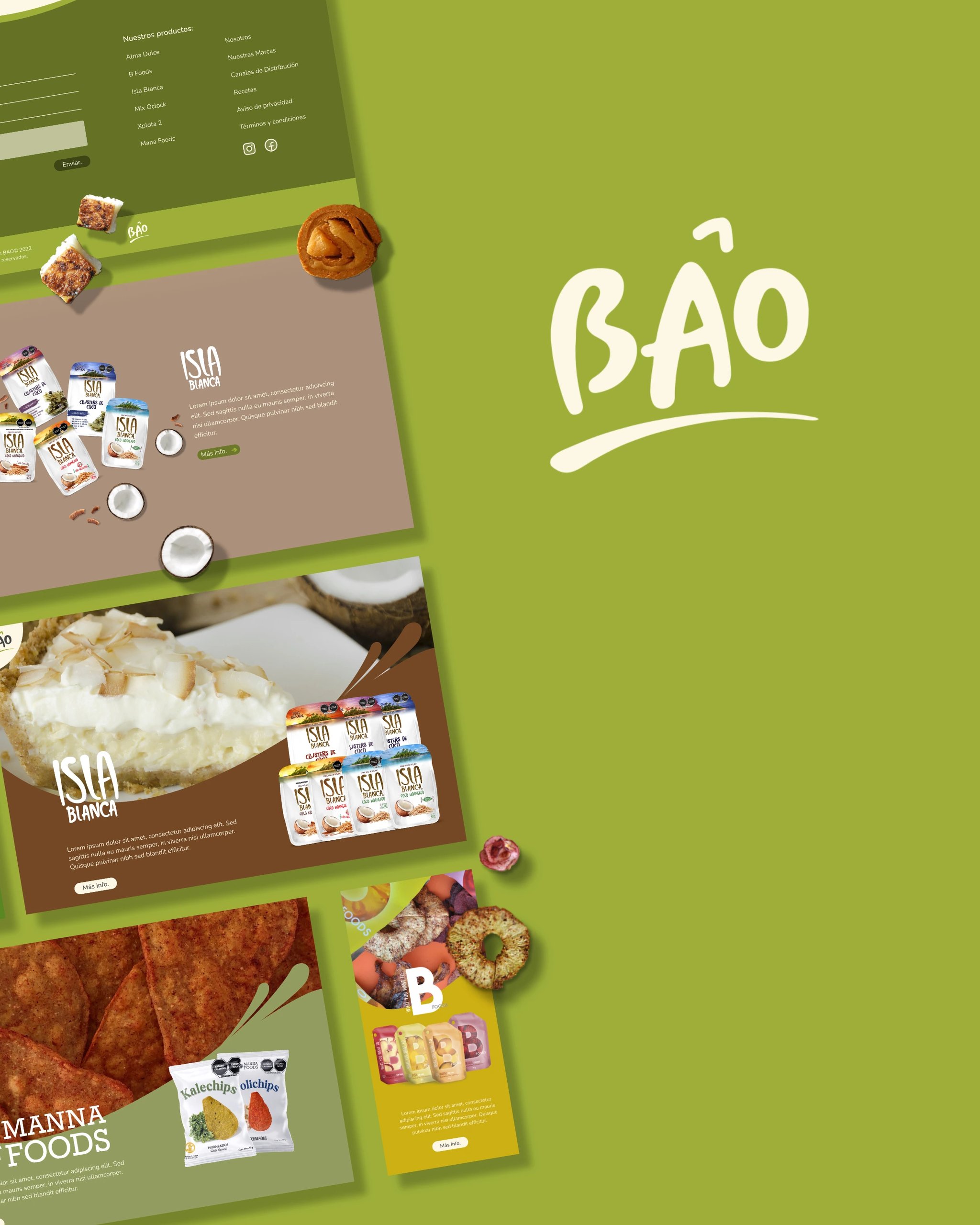 Productos BAO · Web design (2)