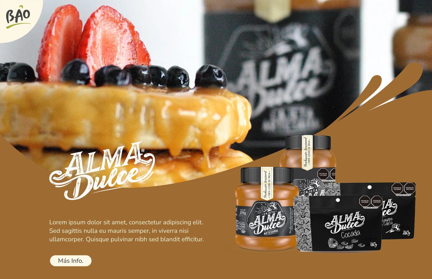 Productos BAO · Web design (3)