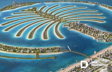  5 bedrooms residential properties for sale in Azure Blue Villas, Palm Jebel Ali, Dubai