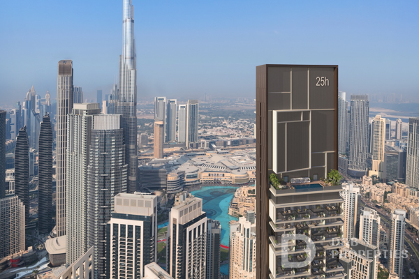 Downtown View | Branded Building | Sky-High Living