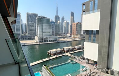 Canal and Burj View | Smart Home | Furnished