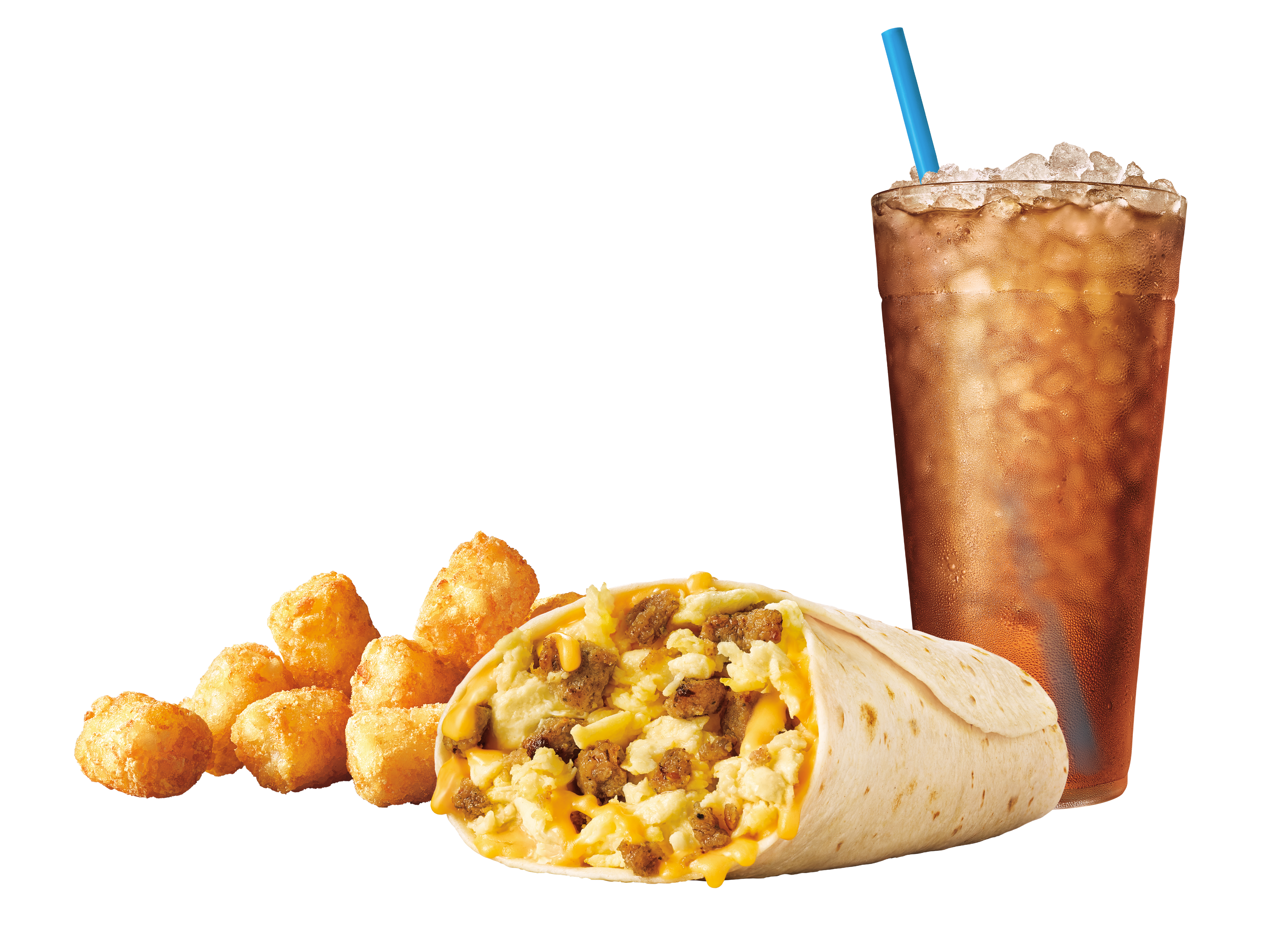 Sausage Breakfast Burrito Combo product image