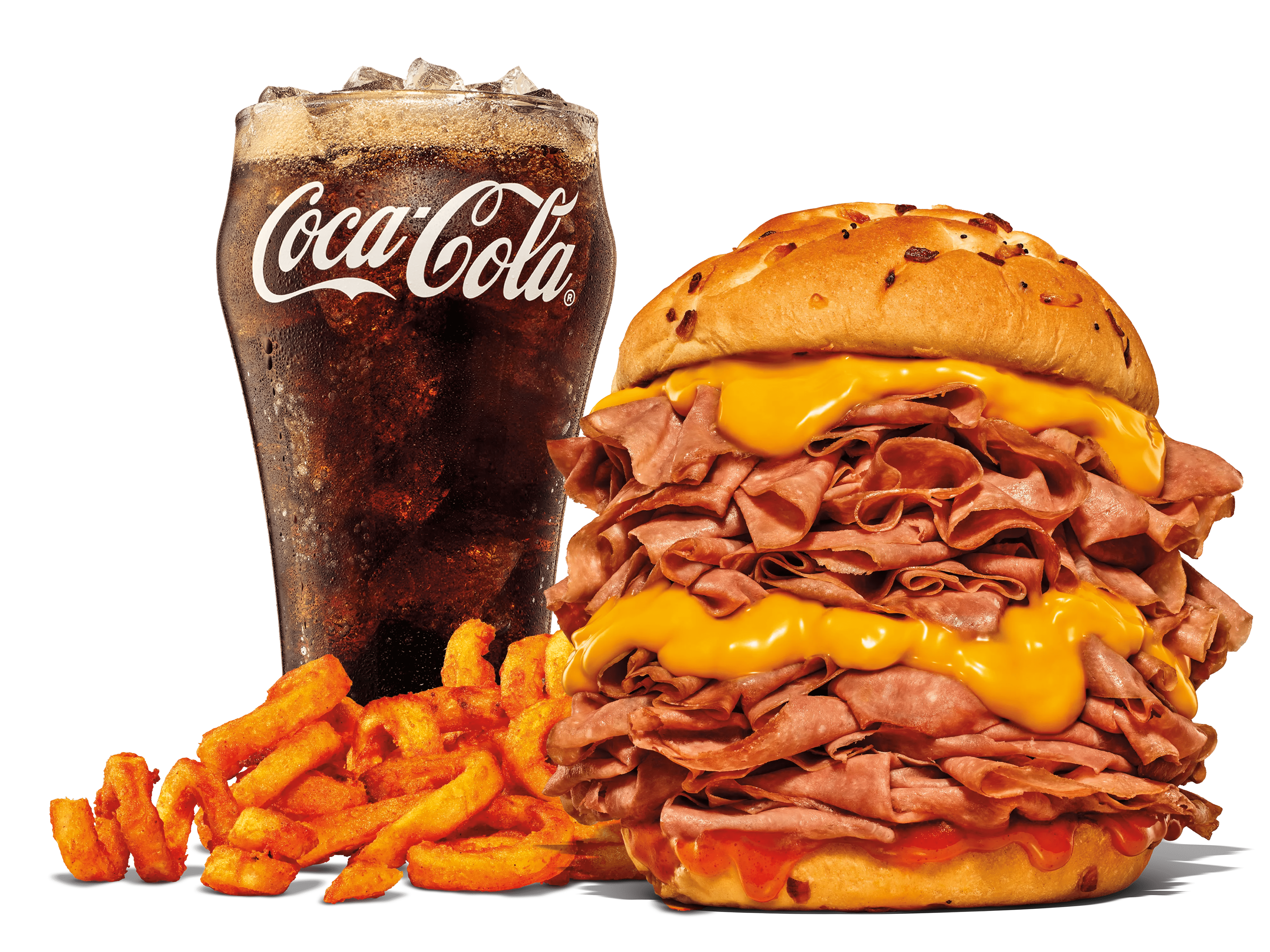Half Pound Beef 'n Cheddar Meal product image
