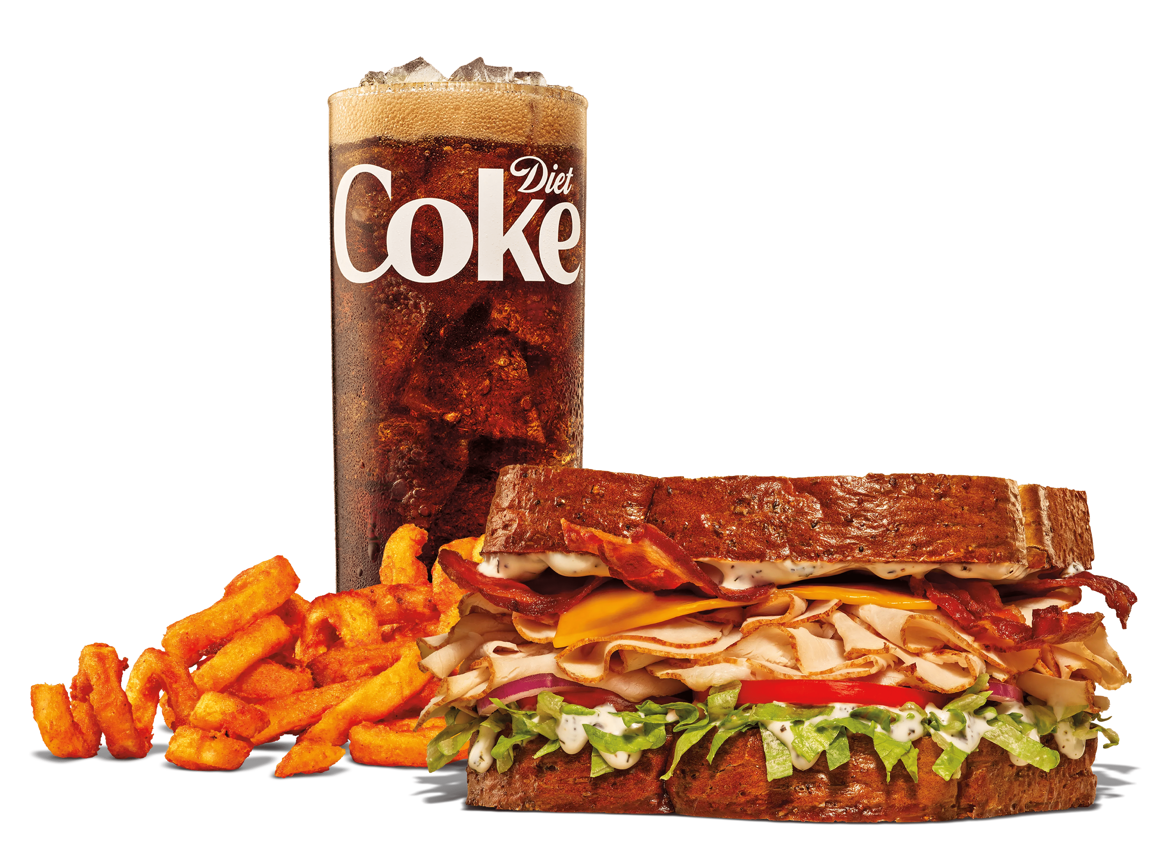Roast Turkey Ranch & Bacon Sandwich Meal product image