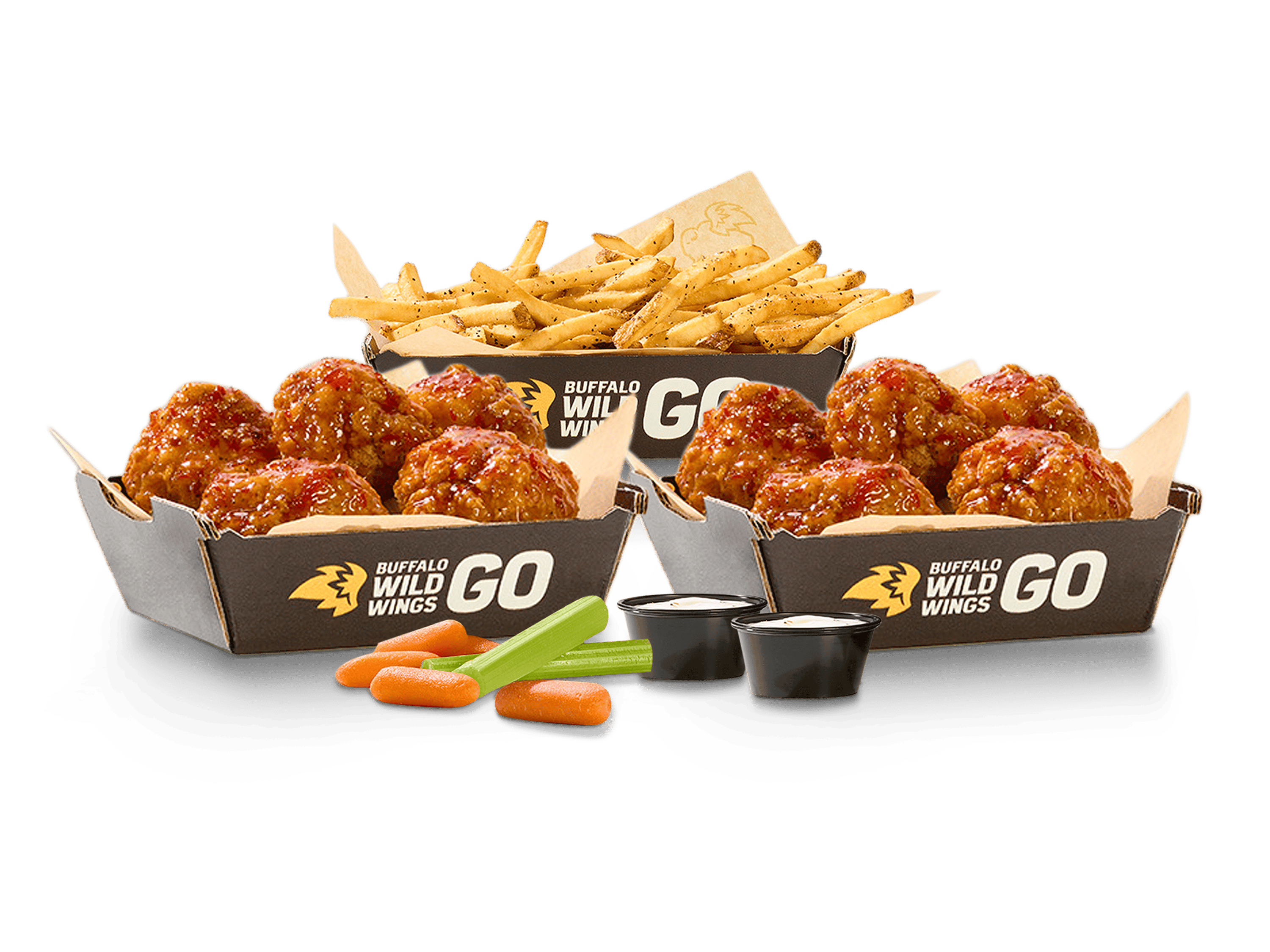 10 BONELESS WINGS + POTATO WEDGES product image