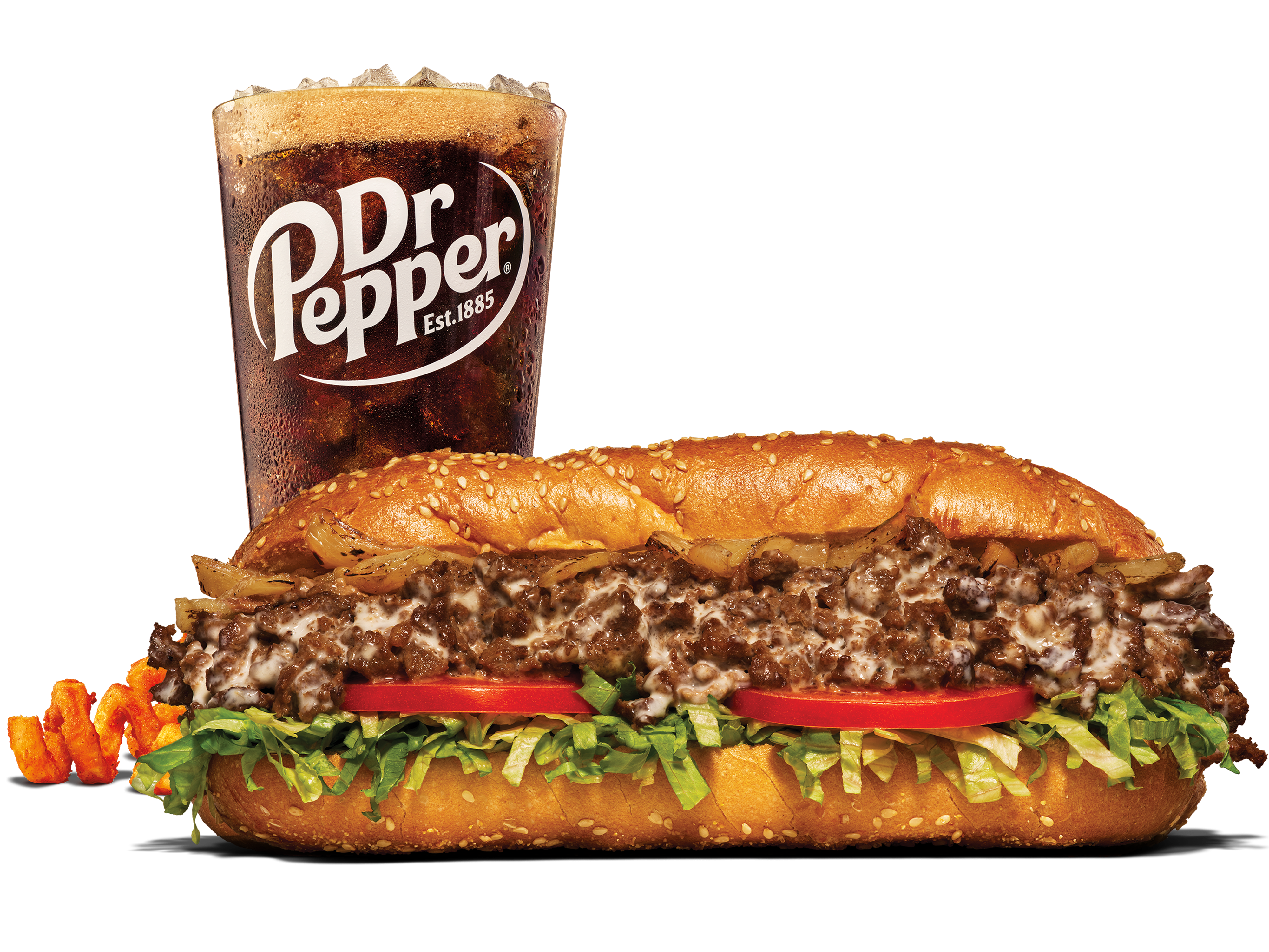 Angus Deluxe Cheesesteak Meal product image
