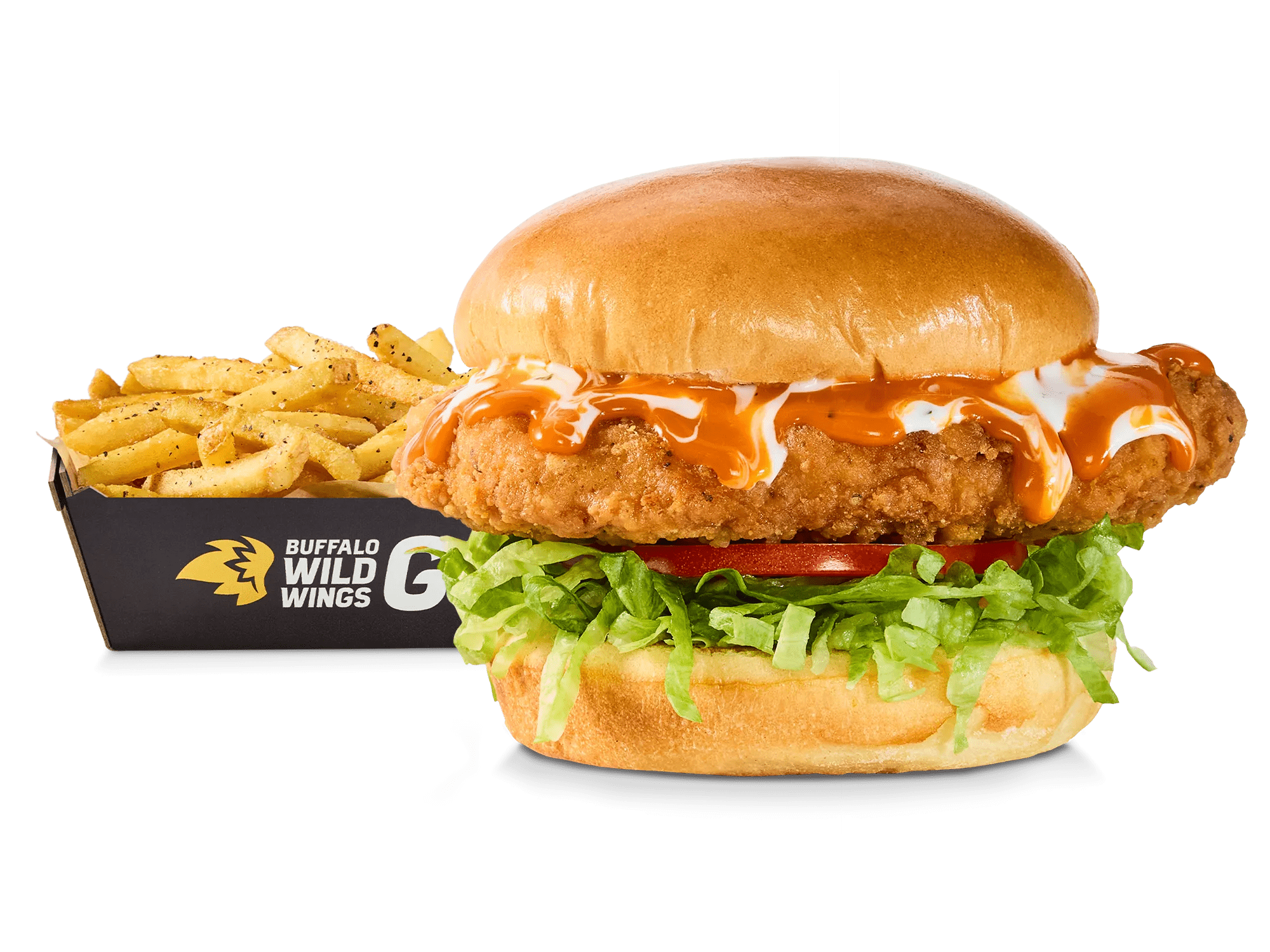 BUFFALO RANCH CHICKEN SANDWICH + FRIES product image
