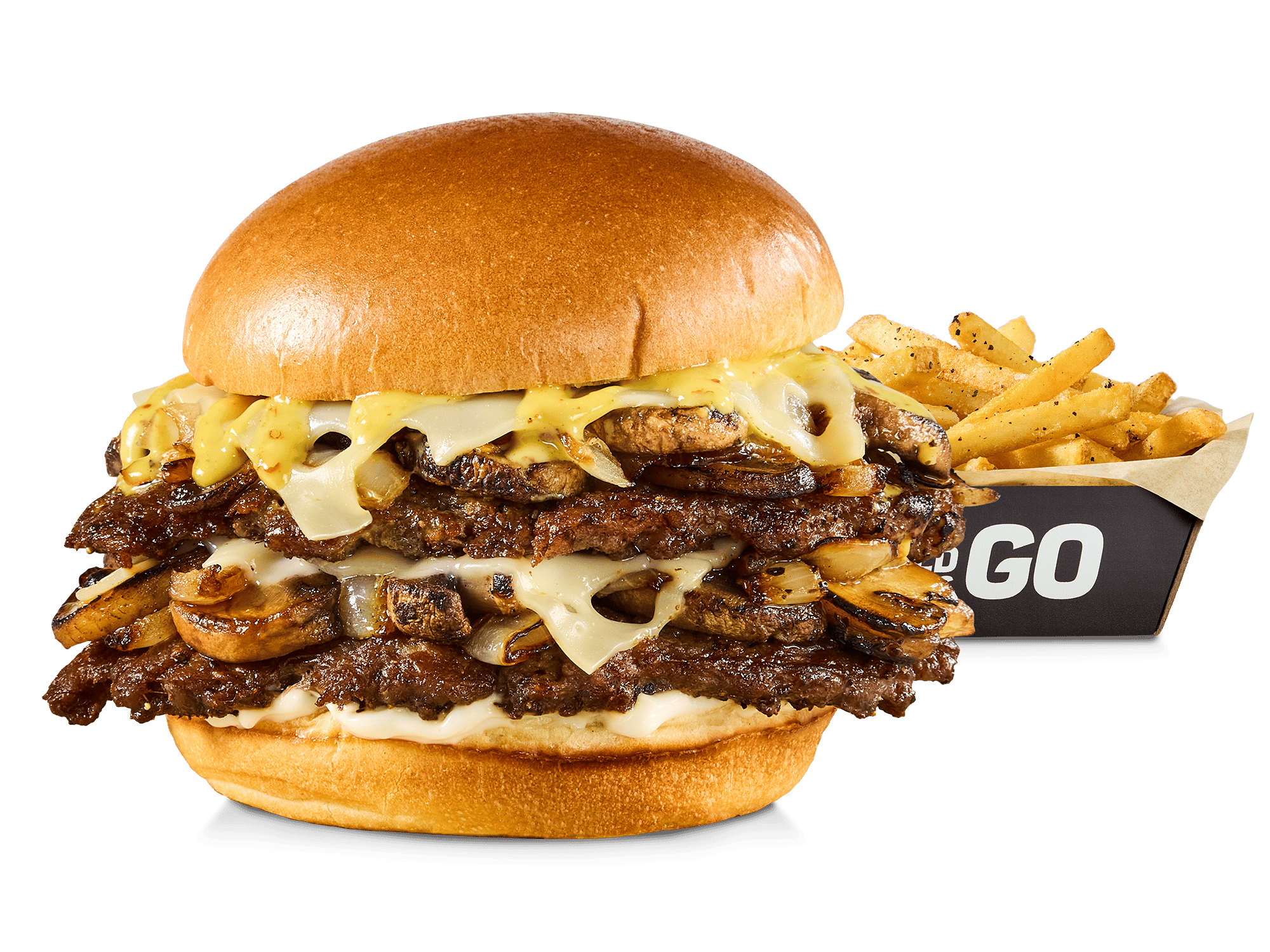 MUSHROOM SWISS BURGER product image