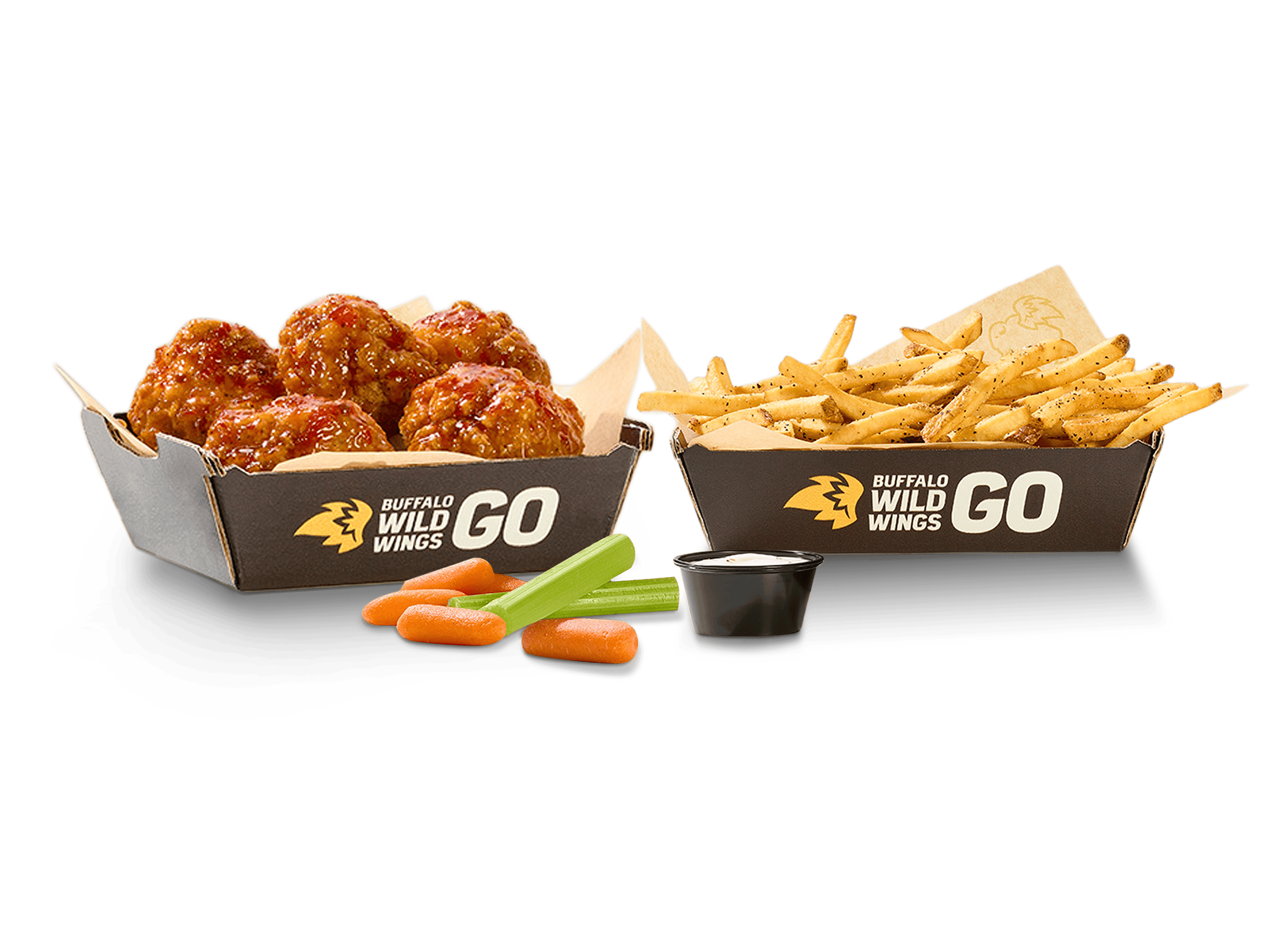 6 BONELESS WINGS + POTATO WEDGES product image