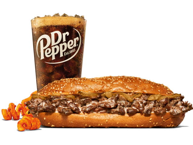 Angus Cheesesteak Meal product image