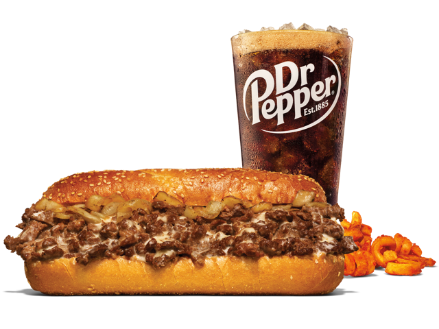 Half Pound Cheesesteak Meal product image