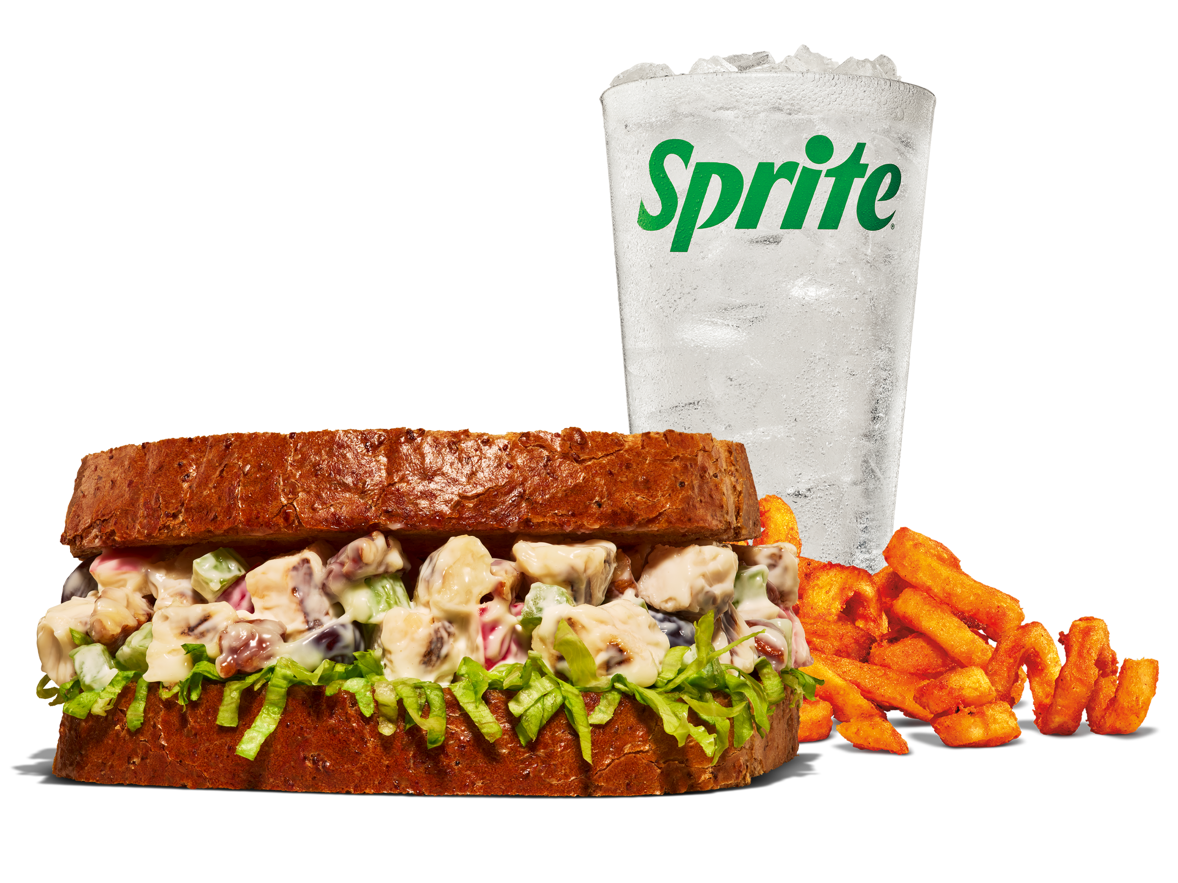Pecan Chicken Salad Sandwich Meal product image