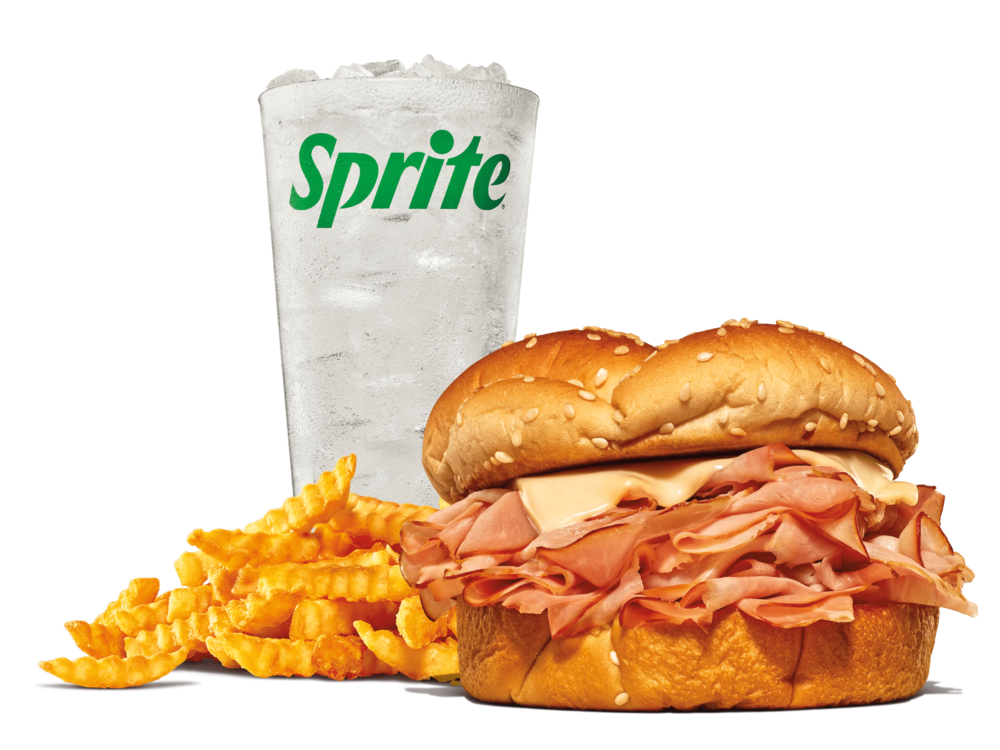 Ham & Swiss Melt Meal product image