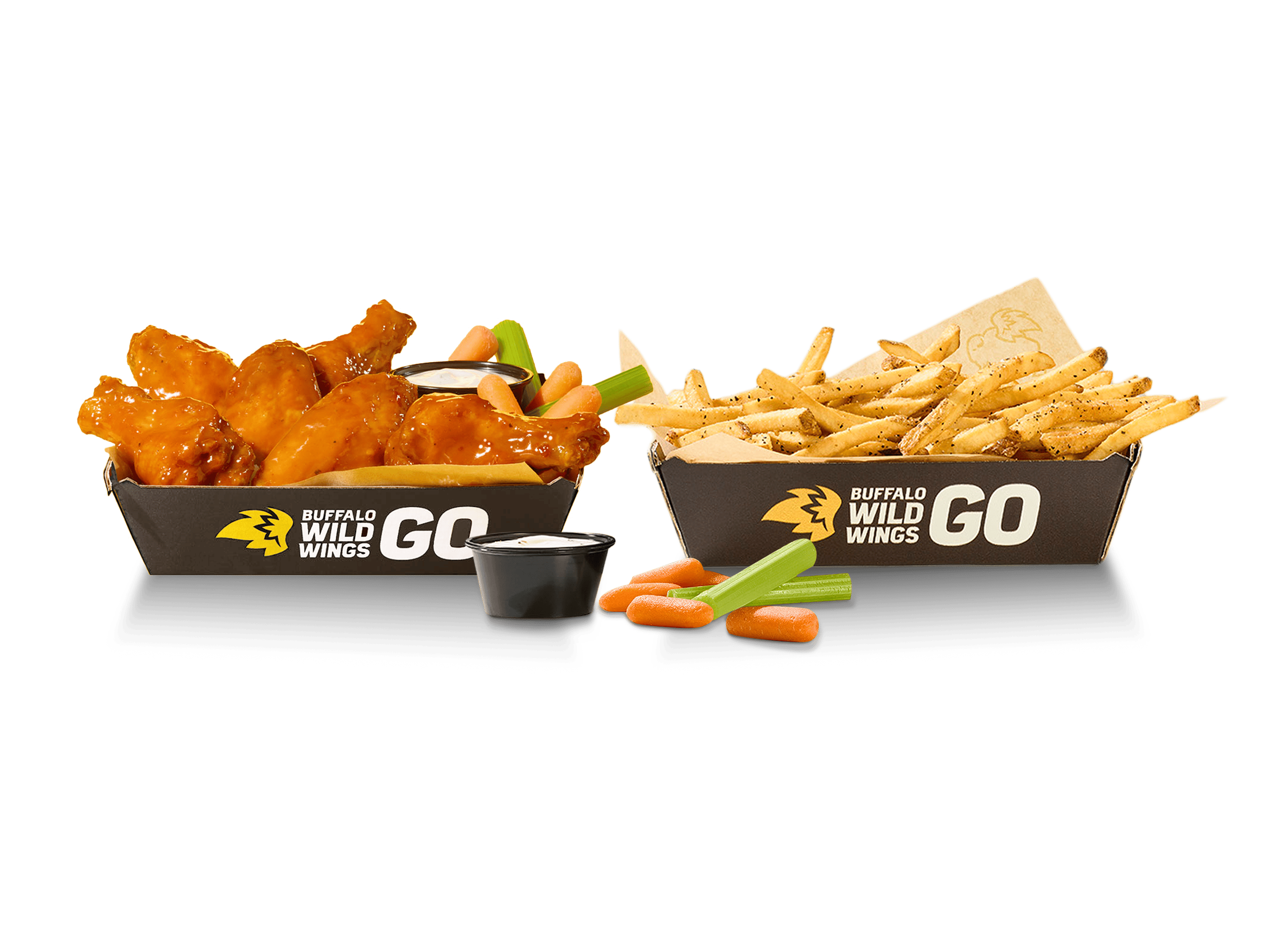 6 BONE-IN WINGS + FRIES product image