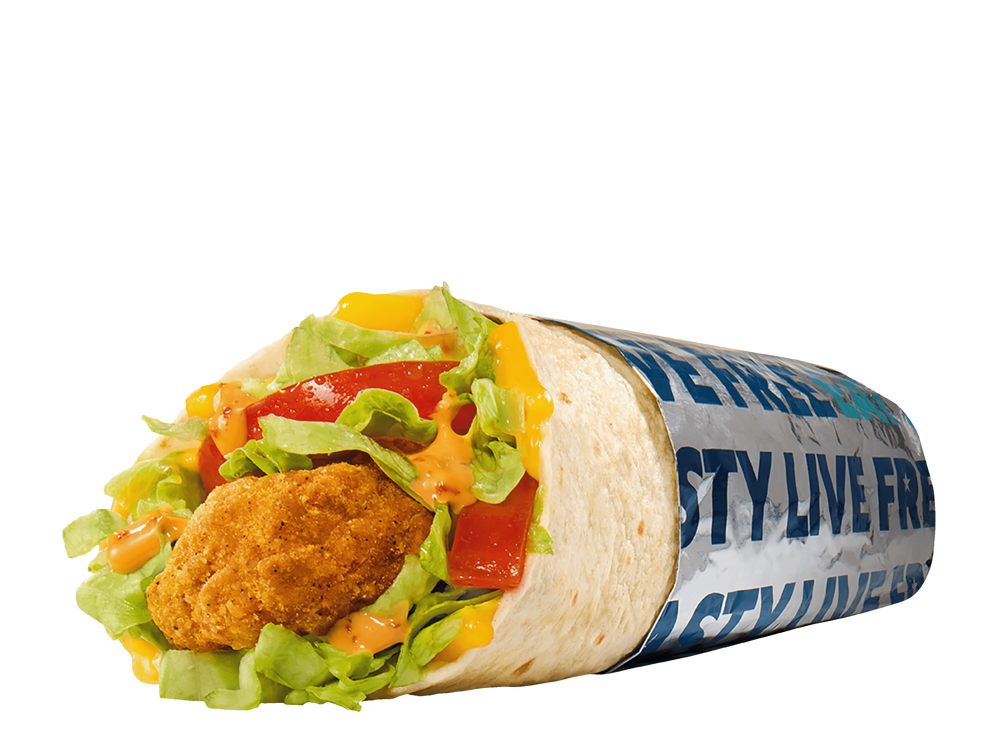 Cheesy Baja Crispy Tender Wrap product image