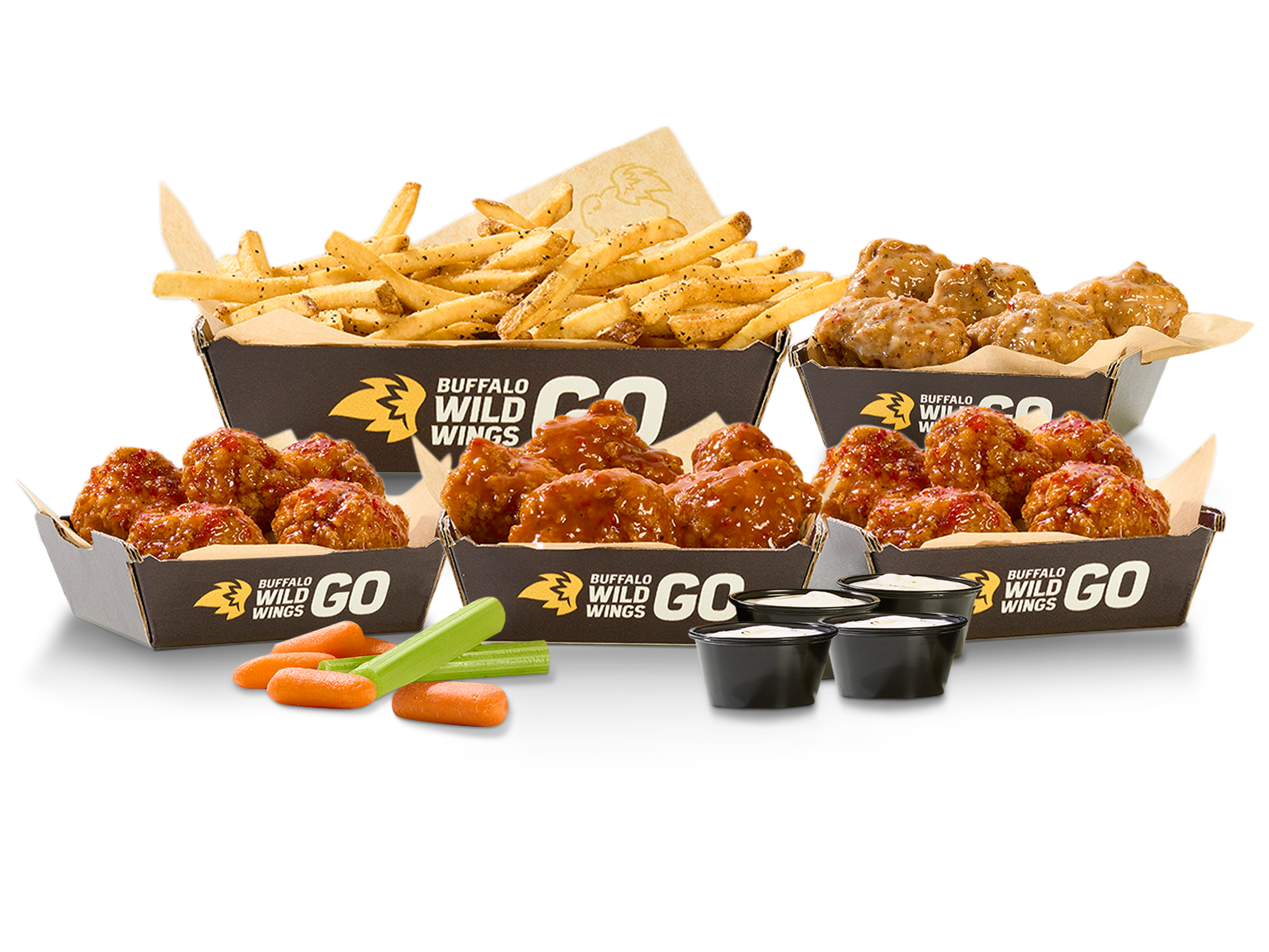 20 BONELESS WINGS + FRIES product image