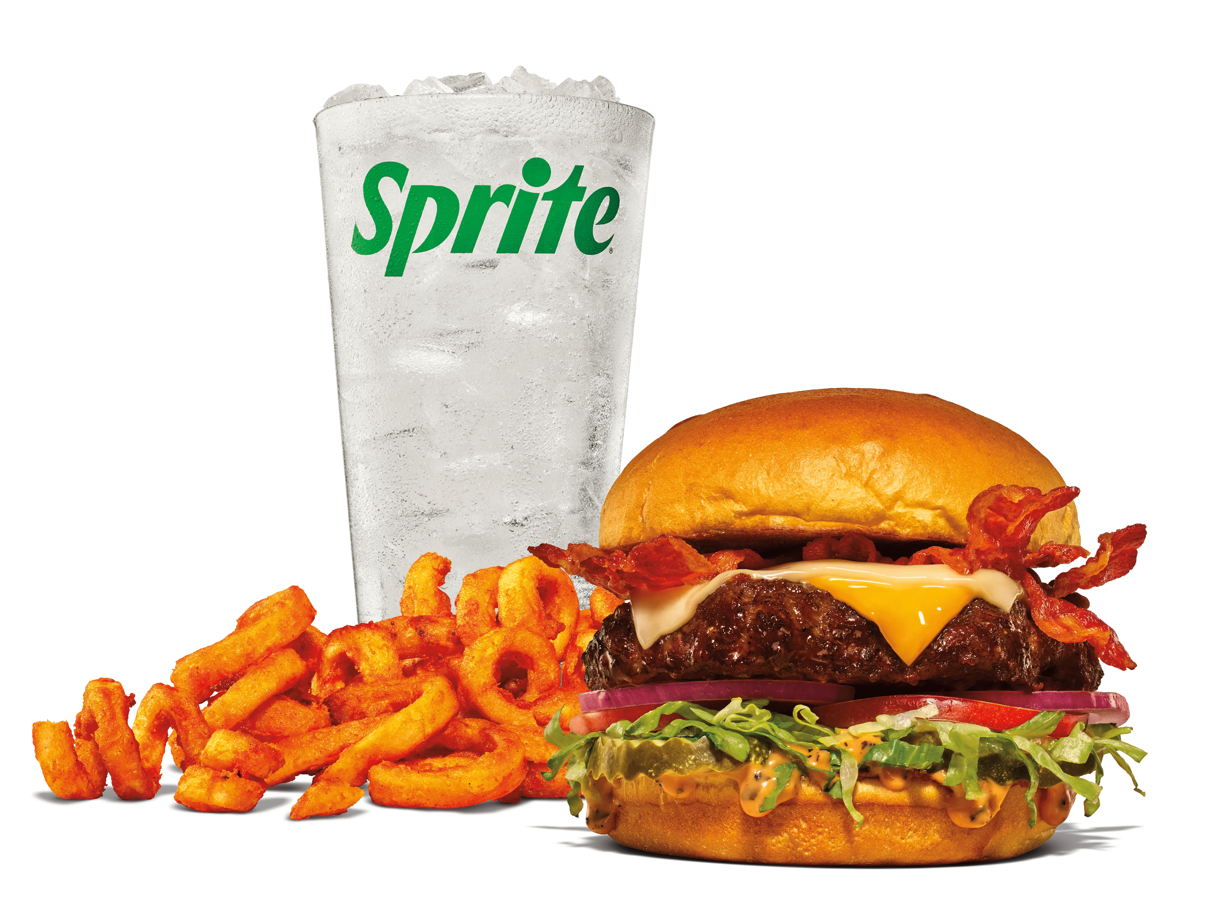 Big Cheesy Bacon Burger Meal product image