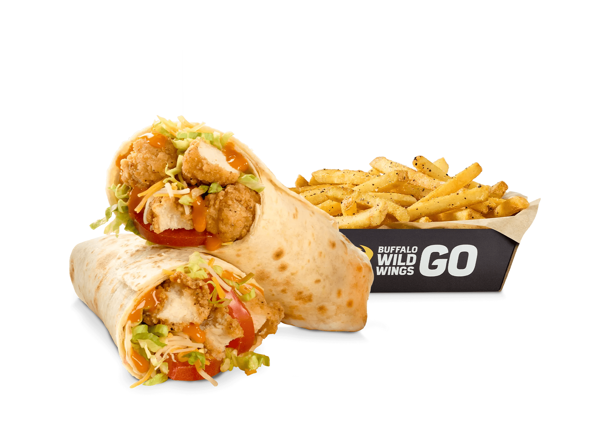 CLASSIC CHICKEN WRAP + FRIES product image
