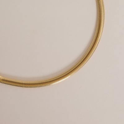 Pulseira corrente lacraia 4mm 20cm com alongadora
