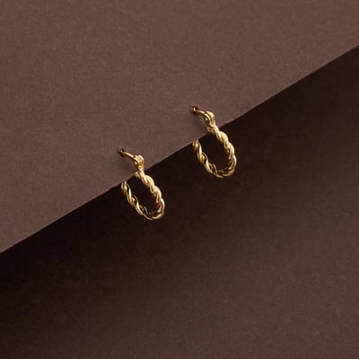 Argola trançada 16mm trava