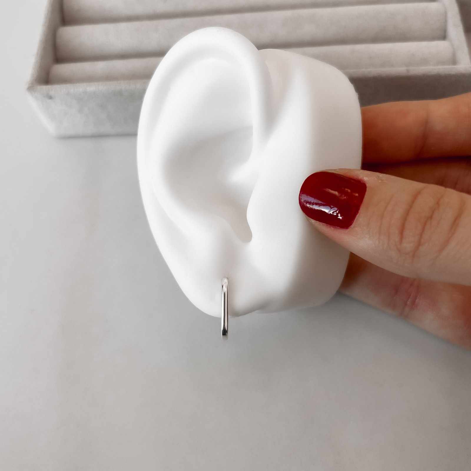 Argola click 15mm oval