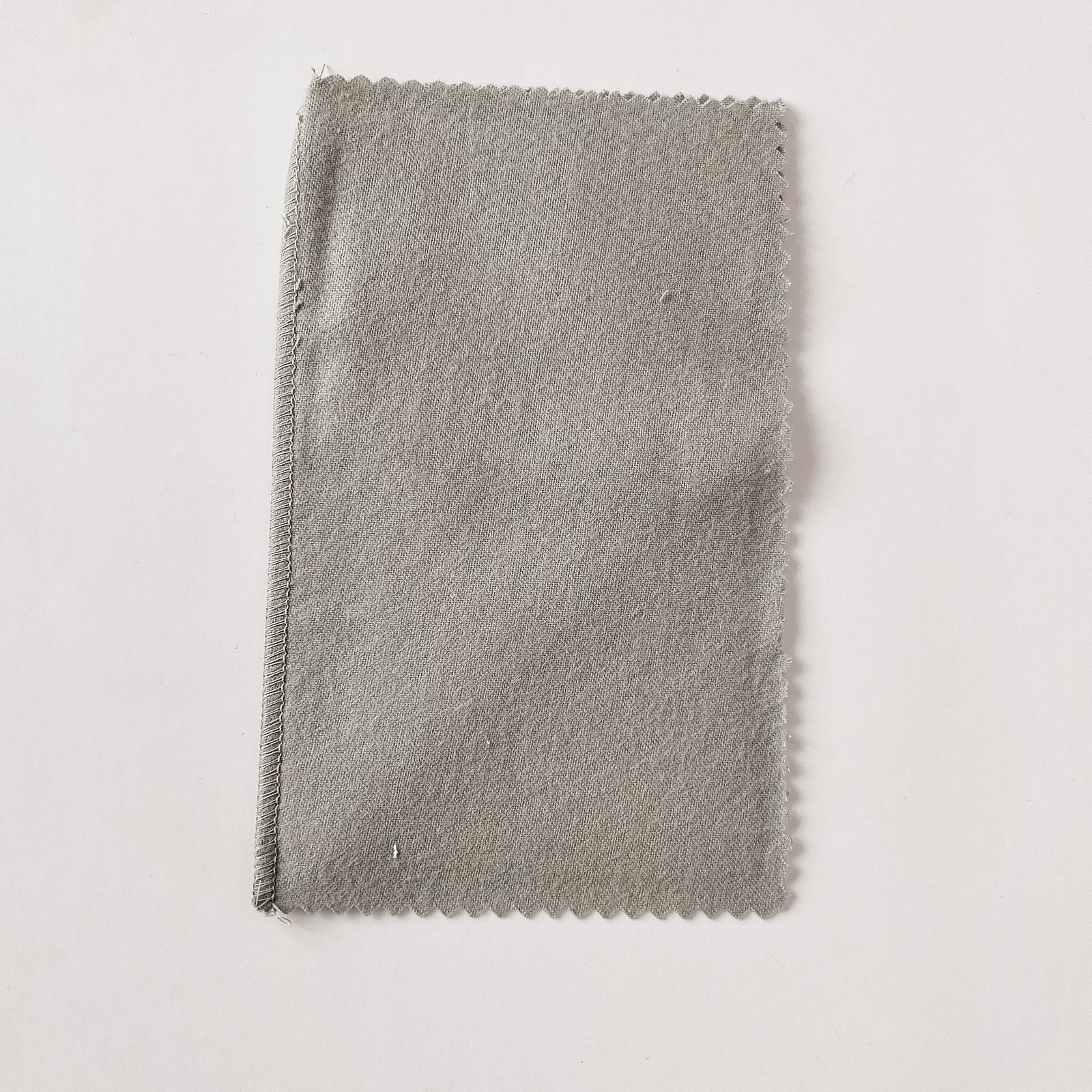 Flanela limpa pratas cinza 20x13cm
