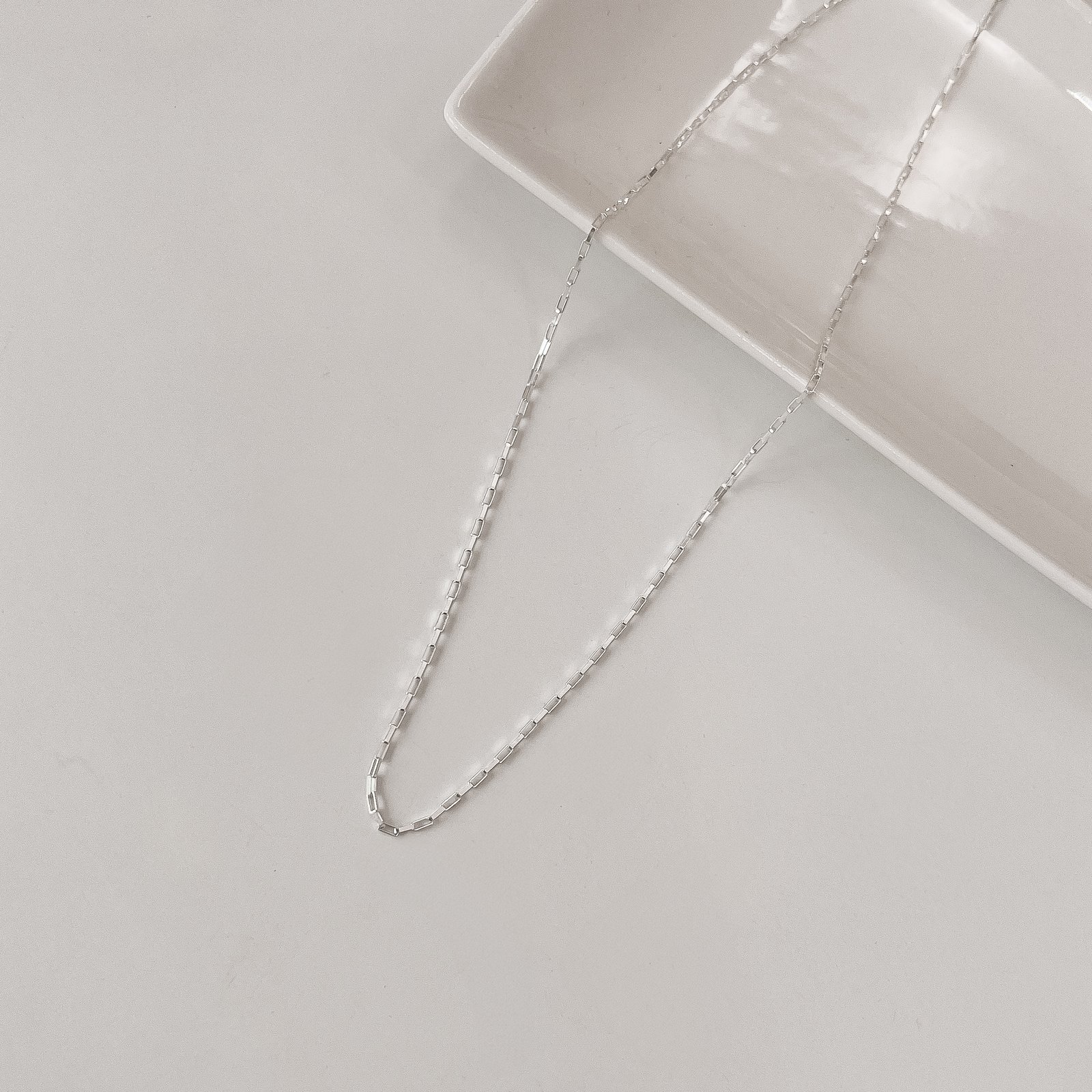 Corrente cartier quadrada 1.3 50cm