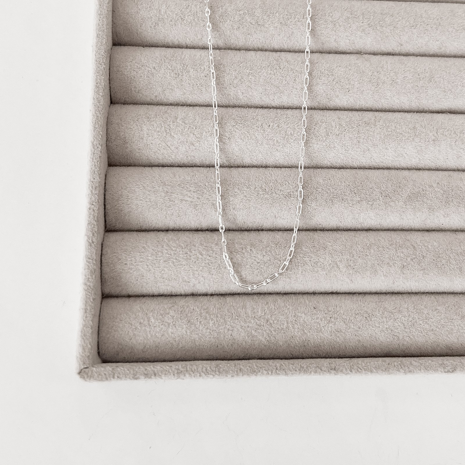 Corrente 1x1 cartier e cadeado 1.5 50cm