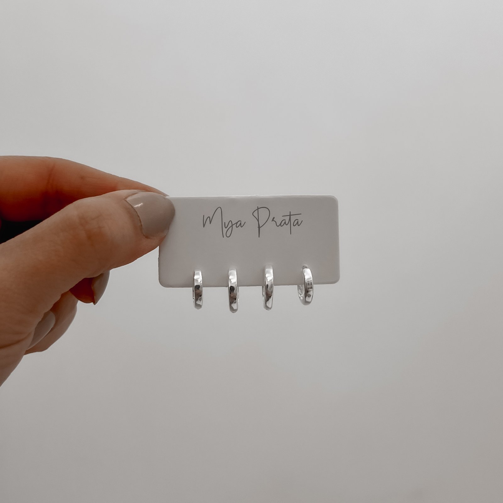 Dupla argolas click 10 e 12mm detalhe 3D