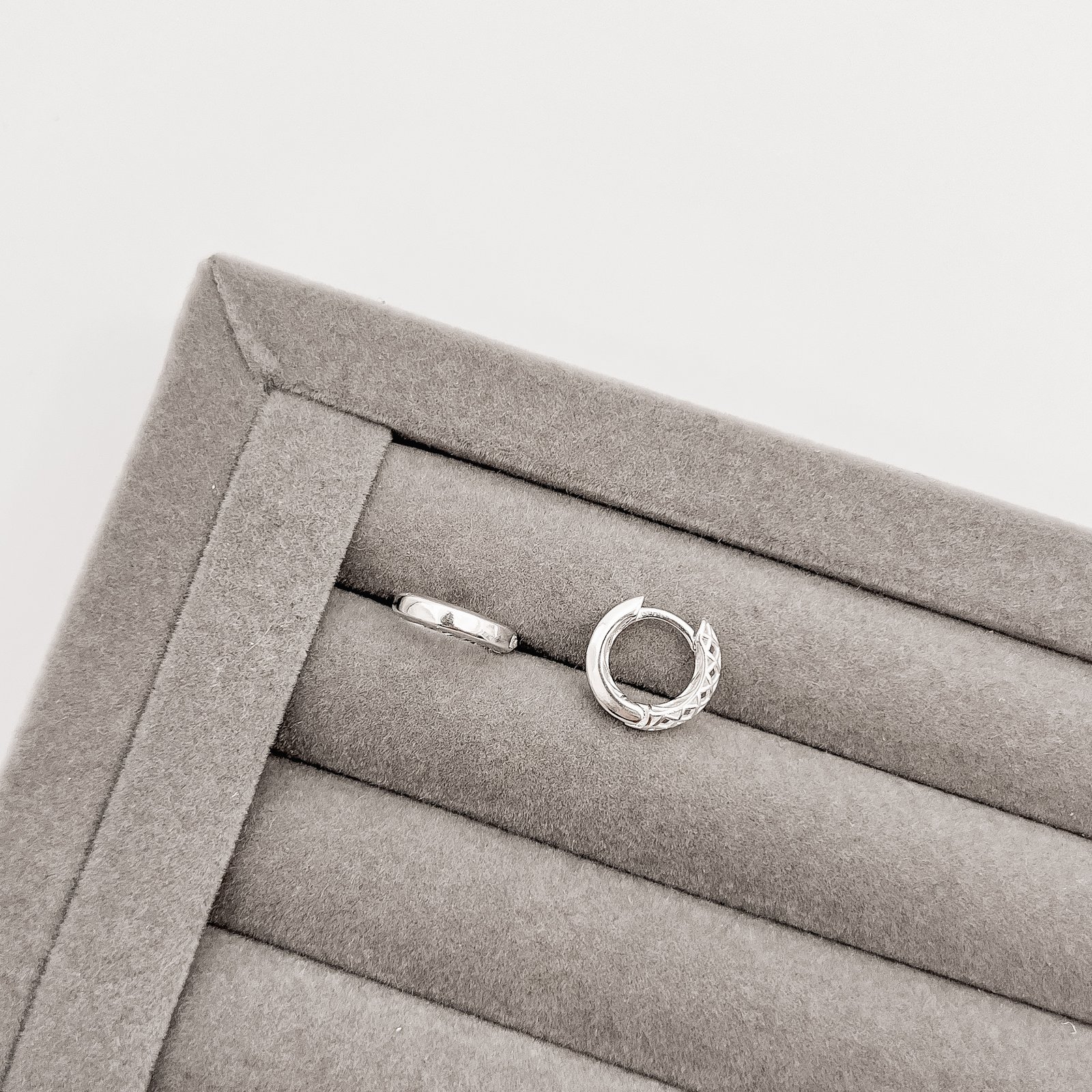 Argola click 12mm detalhe 3D